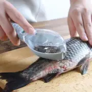 Fish Skin Peeler Scraper Brush Scraping Fishing Scale Brush Graters Fast Remove