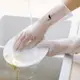 白色洗碗手套 大號家事橡膠手套 女用型 橡膠膠皮 防水塑膠 洗衣 家用 廚房 家務清潔 家事清潔 不 (5.5折)