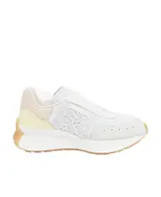 Alexander McQueen Sprint Mesh Low-Top Trainers 35 White