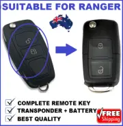 1x Remote Flip Car key Suitable for Ford PX RANGER 2011 2012 2013 2014 2015 2B