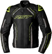 RST S-1, textile jacket waterproof , color: Black/Grey/Neon-Yellow , size: 3XL