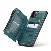 Phone Case For iPhone 14 Pro Max Plus iPhone 13 12 11 Pro Max SE X XR XS Max 8 7 Wallet Case Shockproof Genuine Leather