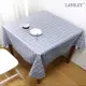 【LASSLEY】日式防水桌巾-方形135X135cm(台灣製造-正方形茶几巾｜餐桌巾｜格紋桌布) (5.7折)