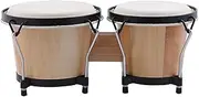 Home Wooden Drum, Early Education Educational Toy Children's Beat Drum One-Piece Drum Percussion Instrument Outdoor Gift (Color : Color3)