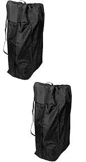 SHOWERORO 2pcs Airplane Stroller Bag Stroller Travel Bag Durable Nylon Gate Check Parent Travel Essential