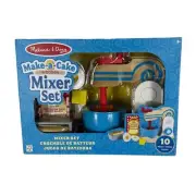 Melissa & Doug Make A Cake Wooden Mixer Set NEW