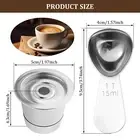 Stainless Steel Coffee Filter Set Reusable Solid Pour Over Coffee Filter beNYe