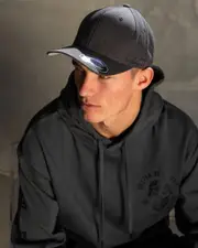 [Flexfit] Flexfit Men's Wool Blend Cap in Dark Heather Grey Size Large/XL L/XL Dark Heather Grey