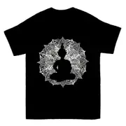 Mandala Circle Buddha Meditation T-shirt