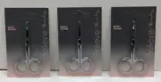 Believe Beauty Scissors, For Lashes, Brows & Cuticles, Pack of 3, Free Shipping!