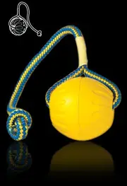 Starmark Durafoam Swing N Fling Fantastic Foam Fetch Dog Ball - Large NEW