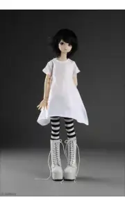 [Dollmore] 1/4 BJD MSD tee shirt MSD - Flounder T (White)[A8-6-5]