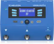 TC Helicon Voicelive Play Looping Effects Pedal