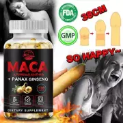 #1 BEST-MALE ENLARGER THICKER LONGER BIGGER 3" GROWTH ENLARGEMENT 120 CAPSULES