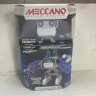 Meccano Tech Micronoid Building Programmable Blue Basher Robot