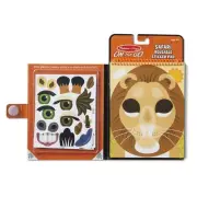 Melissa & Doug - Make-a-face - Safari Reusable Sticker Pad - On The Go Travel...