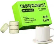 Descaling Tablets For Kettle | 20X Food-grade Active Oxygen Descaling Effervescent Tablets - Food-Grade Quick Decomposition Active Oxygen Milk Bottle Cleaner For Teacup