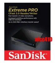 Sandisk Extreme Pro CFast 2.0 USB3.0 500MB Reader/Writer *Brand New, Genuine* AU