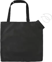 Surblue Blower Leaf Bag, 20.9 x 20.9 inches fits Ultra Blower Rake and Vacuum Leaf Blowers for Garden Lawn, Replacement Collection Dump Bag with Zipper and Shoulder Strap (45L, Black)