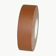 JVCC Low Gloss Gaffer-Style Duct Tape (J90): 2 in. (48mm actual) x 60 yds. (Brown)