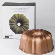 Marissa Lounina Swirl Cake Pan Brand New Cast Aluminum Nordic Ware