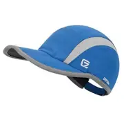 Reflective Folding Outdoor Hat Unstructured Design UPF 50+ 6 7/8-7 1/2 Blue