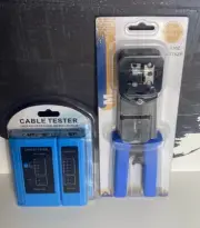 RJ11 RJ12 Pass Through RJ45 Network Cable Cutter Crimp Tool All-in-One Crimper +