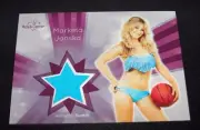 2015 Benchwarmer MARKETA JANSKA Signature Series #21 Blue Bikini Swatch PLAYBOY