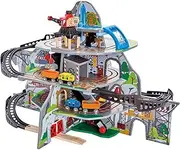 Hape 92cm Mighty Mountain Mine Set w/Train Rail Kids/Toddler 3y+ Play Wooden Toy