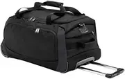 [Quadra] Tungsten Wheeled Duffel Bag (UK Size: One Size) (Black/Dark Graphite)