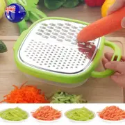 With Container Cheese Kitchen Carrot Grater Food Slicer Shredder Vegetable NEW