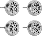 [TANIQIACA] Essential Oil Diffuser Earrings for Women, Stainless Steel Aromatherapy Earrings, Fashion Round Shape, Portable and Multipurpose, Ideal Any Occasion