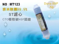 在飛比找樂天市場購物網優惠-【龍門淨水】ST 奈米除菌99.9%濾心 後置濾心 淨水器 