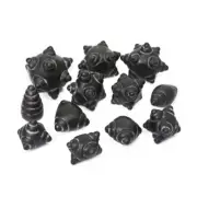 Reiki Stones Chumpi Khuyas Meteorite Shaman 12 Chakras Set