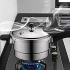 6L Stainless Steel Pressure Cooker Canner for Gas & Induction 24cm