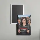 Christmas Caper Mini Movie Poster Fridge Locker Magnet