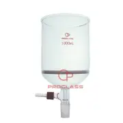 Lab Filtering Buchner Funnel 1000mL with 24/40 Joint Medium Fritted Disc