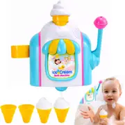 Catzon Bath Toys for Toddlers Bubble Ice Cream Maker Shower Toys for Kids Age 3 4 5 6 7 8