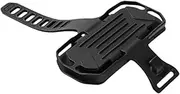 Bike Phone and Power Bank Mount for Stem, Silicone Holder, Universal Cycling Phone Mount for Most Smartphones, Black