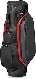 Golf Cart Bag 14 Dividers Top Clubs Organizer Lightweight, Dust Cover and Backpack Strap， with 6 Way Organizer Divider Top Easy Carry Space Saving