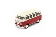 Maisto Licensed 1:24 Scale Volkswagen VW Van Samba Diecast Model Car Red