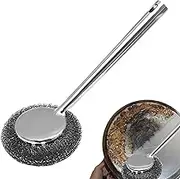 Stainless Steel Scrubber - High-Density Polishing Stainless Steel Scrubbing Pads,Portable Cleaning Supplies for Pots Cookers Tableware Sinks Range Hoods