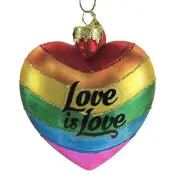 Cody Foster Rainbow Heart Love is Love