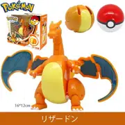 Pokemon Deformation pokeball Figures Toys Transform Charmander Action Figure Model Dolls