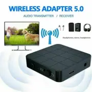 2in1 Bluetooth 5.0 Transmitter Receiver For TV Car Wireless Stereo Adapter Nice