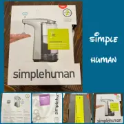 Simplehuman Automatic Compact Sensor Pump Soap Dispenser 8 oz Brushed Nickel NEW