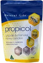 Natural Life Propolis & Manuka Honey MGO 550+ Candies | 100g
