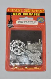 Warhammer 40K space ork Splatta Kannon - Rare OOP, Citadel 9099 cannon