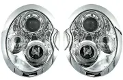 Mga headlight for BMW for Mini COOPER R50 R52 R53 01-04 Mga Mata ng Chrome sa Ch