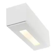 Grimes Gypsum Indoor Wall Light 2Lt in White